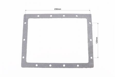 Прокладка радіатора до двигунів R195NM/ZS1100/ZH1105, b-2,2mm, комплект 2 шт, пароніт