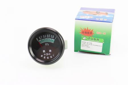 Покажчик тиску мастила до мототрактора, 0–10x0,1 MPa, D-60mm, тип 2