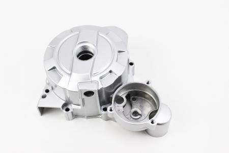 Кришка двигуна ліва до мотоцикла CG125-250, сіра, тип 1 PRC