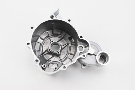 Кришка двигуна ліва до мотоцикла CG125-250, сіра, тип 1 PRC