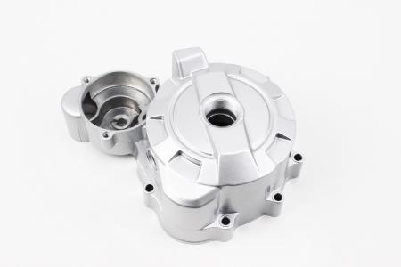 Кришка двигуна ліва до мотоцикла CG125-250, сіра, тип 1 PRC