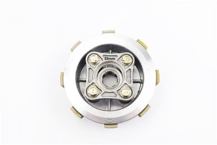 Зчеплення та маховик у зборі до скутера CB-125cc (4 болти, маховик 70 зубців) ZHENGHE