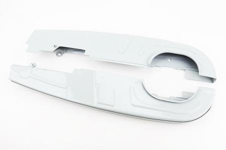 Захист ланцюга привідного комплект дві частини 36PF0011 до мотоцикла BOXER BM, BMX 150cc, металевий кожух ланцюга