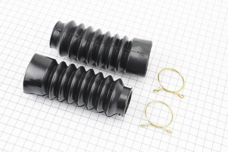 Гофра до переднього амортизатора d=30/45mm; L=125mm к-кт 2шт, ЧОРНИЙ