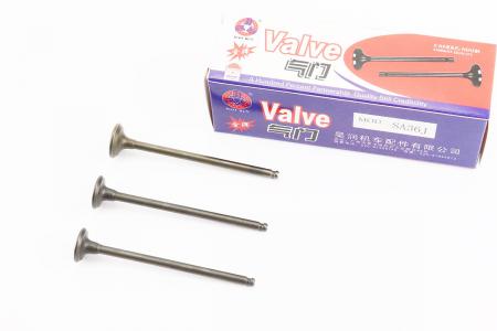 Клапани до скутера Yamaha JOG SA-36J/SA-39J, комплект 3 шт (d 16,5 мм / 15,5 мм; h 78 мм) HAORUN