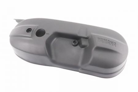 Кришка варіатора до скутера Yamaha SA/5BM, пластикова, чорна матова, PRC