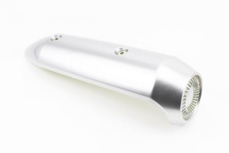Накладка глушника до скутера Yamaha JOG (SA01/SA04/SA12/SA16), сірий, PRC