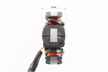 Статор магнето до скутера Honda DIO AF18/AF27, 6 котушок, роз'єм 5+1, FENGRI