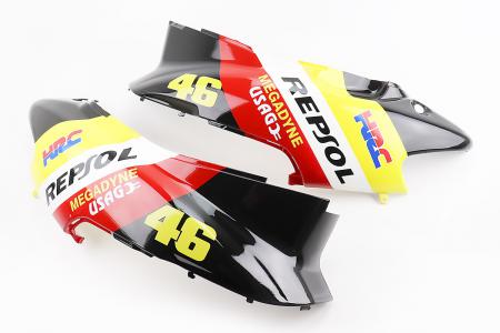 Пластик до скутера Honda DIO AF-34, пофарбований набір 5 деталей TUNING PRC