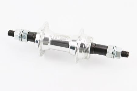 Втулка задня до велосипеда MTB алюмінієва 14Gx36H під вільнобіг, V-brake, з кріпильною гайкою FB ONE