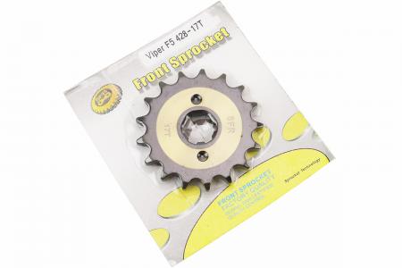 Передня зірка до скутера Loncin JL200-68A / LIFAN 428H 17T (шліц 5 мм) SFR