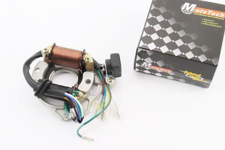 Статор магнето до скутера Delta, 2 котушки, 7 проводів Mototech