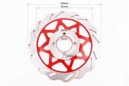 Диск гальмівний до мотоцикла Kinlon JL150-70C PRC