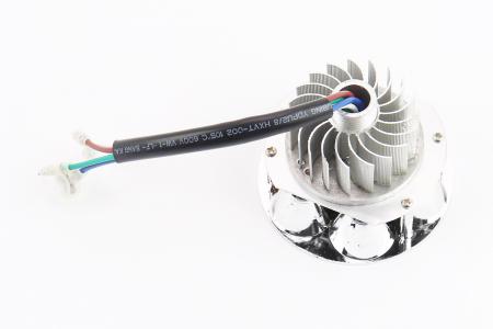 Внутрішня частина фари до мопеда Delta 6-LED 80 мм TUNING PRC