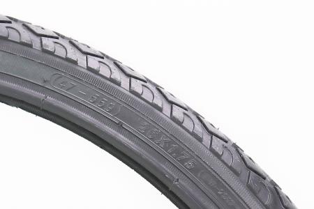 Шина до велосипеда 26"х1,75 (47-559) дорожня W2011 BLK, WANDA