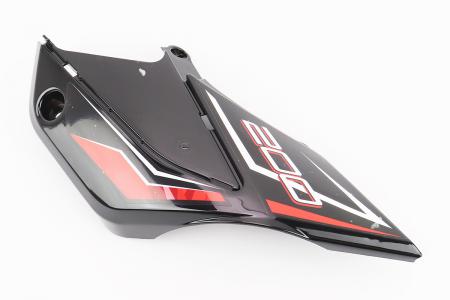 Пластик передньої правої боковини до квадроцикла X-Road Light 200-250, чорний із червоним PRC