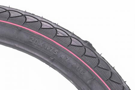 Шина до велосипеда 20x1,75 (47-406) дорожня PRC