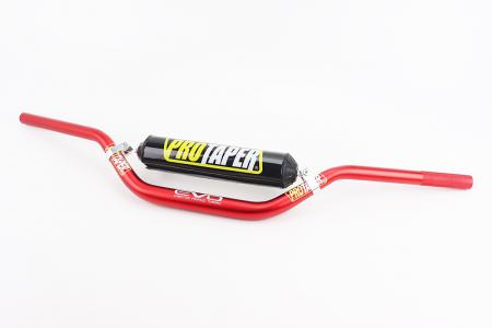 Руль до мотоцикла d28 мм L795 мм з буфером, червоний PROTAPER