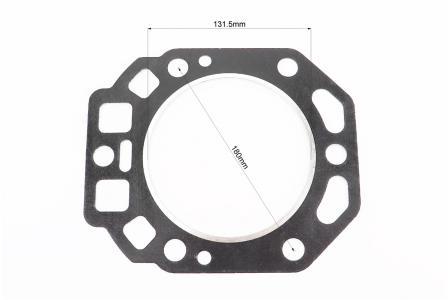 Прокладка головки циліндра до двигуна ZH1125 125mm з червоною ниткою PRC