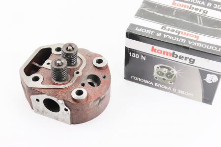 Головка циліндра до двигуна R180NM у зборі, з форкамерою KAMBERG