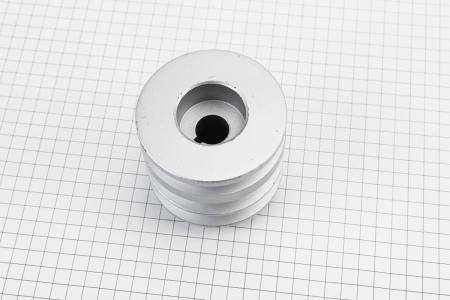 Шків колінвала до двигуна 168F/170F d-20mm (D-85mm, 3-пазний, 2×SPB + 1×SPA) PRC