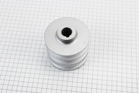 Шків колінвала до двигуна 168F/170F d-20mm (D-85mm, 3-пазний, 2×SPB + 1×SPA) PRC
