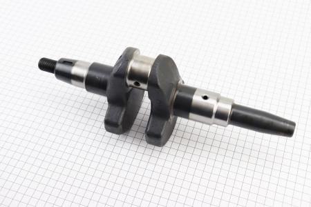 Колінвал до двигуна 186F (D-шийки 40 мм, H 118 мм) під конус PRC