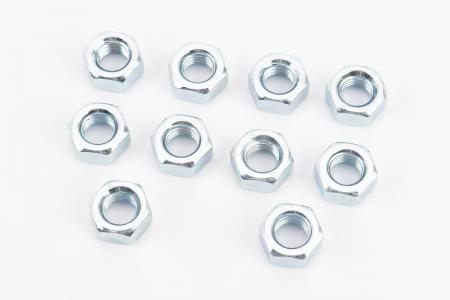 Гайка метрична шестигранна M12x1,75 DIN 934, к-т 10 шт, Україна