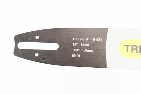 Шина до бензопили 16" (40 см) 1,6 мм 3/8 60 зубців TRESZER