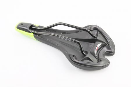 Сідло до велосипеда MTB 280x140 мм, чорно-салатове, неоригінал GIANT