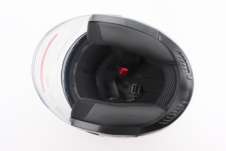 Відкритий мотошолом до мотоцикла BLD-708 S (55-56 см), білий глянець BLD