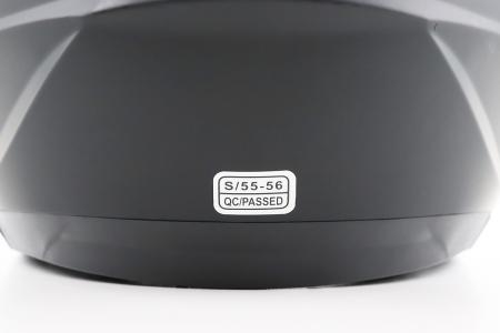 Шолом відкритий до мотоцикла/скутера BLD-708 S (55-56 см), чорний матовий