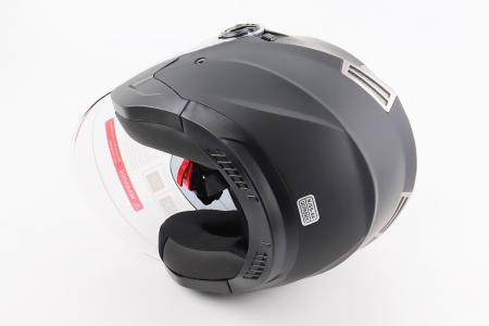 Шолом відкритий до мотоцикла/скутера BLD-708 S (55-56 см), чорний матовий