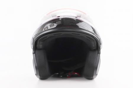 Шолом відкритий до скутера BLD-708 S (55-56 см), чорно-синій BLD