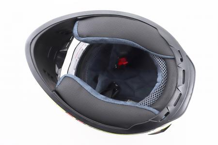 Шолом інтеграл до мотоцикла BLD-M61 S (55-56 см), чорний-сірий Buffalo, BLD