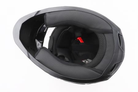 Шолом інтеграл до мотоцикла BLD-M62 M 57-58 см чорний/біло-сірий BLD