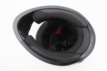 Шолом інтеграл до мотоцикла BLD-M65 M (57-58 см), чорний/золотисто-сірий Totem, BLD