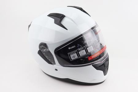 Шолом інтеграл до мотоцикла BLD-M67 L (59-60 см) білий глянець BLD