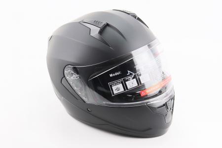 Шолом інтеграл до мотоцикла BLD-M67 L (59-60 см), BLD, чорний матовий