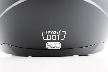 Шолом інтеграл до мотоцикла BLD-M67 L (59-60 см), BLD, чорний матовий