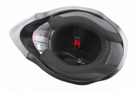 Кросовий шолом до мотоцикла/ендуро/ATV BLD-819-7 M (57-58 см), чорний/сіро-синій BLD