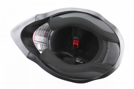 Кросовий мотошолом BLD-819-7 S (55-56 см), чорний/сіро-синій