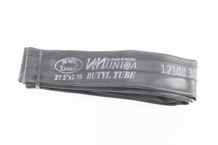 Камера до велосипеда 27,5x2,10 з ніпелем Schrader AV-33 UNIQA