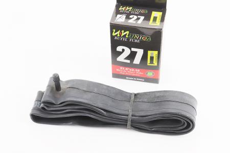 Камера до велосипеда 27,5x2,10 з ніпелем Schrader AV-33 UNIQA