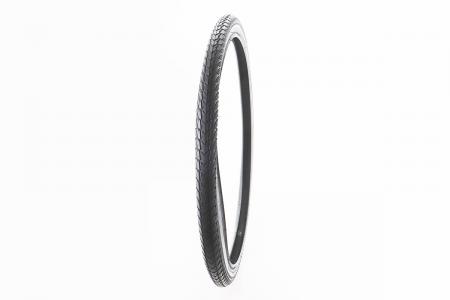 Шина до велосипеда 26x1,90 (51-559) дорожня з білою смугою C1446 CST