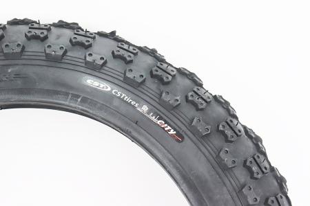 Шина до велосипеда 14x2,125 (57-254) шипована C714 CST