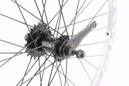 Заднє колесо до велосипеда 24" V-brake, обід «крапля», втулка алюмінієва 14Gx36H, GRAVITY (PRC)