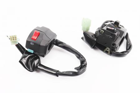Кермовий блок кнопок (лівий/правий) до мотоцикла Loncin LX200GY-3 PRC