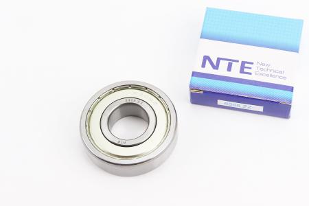 Підшипник шариковий 6305 ZZ (25x62x17) NTE