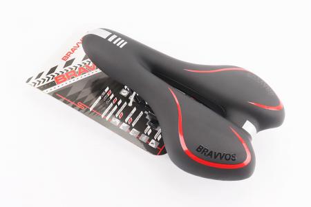 Сидіння до велосипеда MTB 270x160 мм YF-1034 BRAVVOS